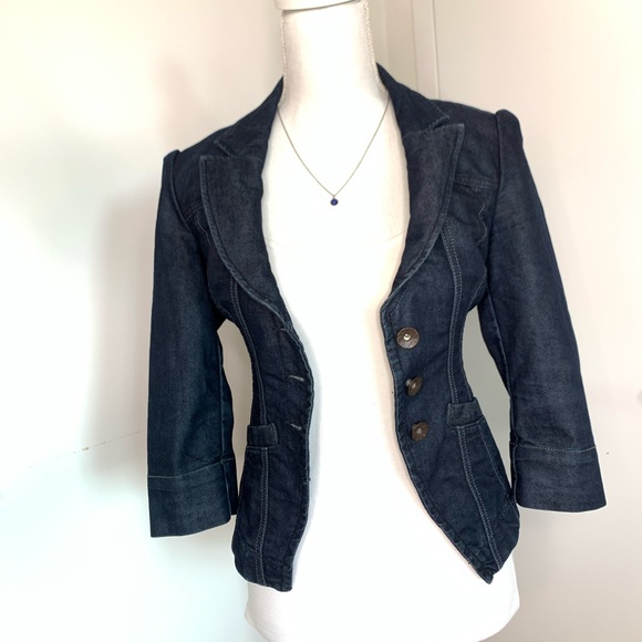 Express denim jean jacket - Picture 1 of 7